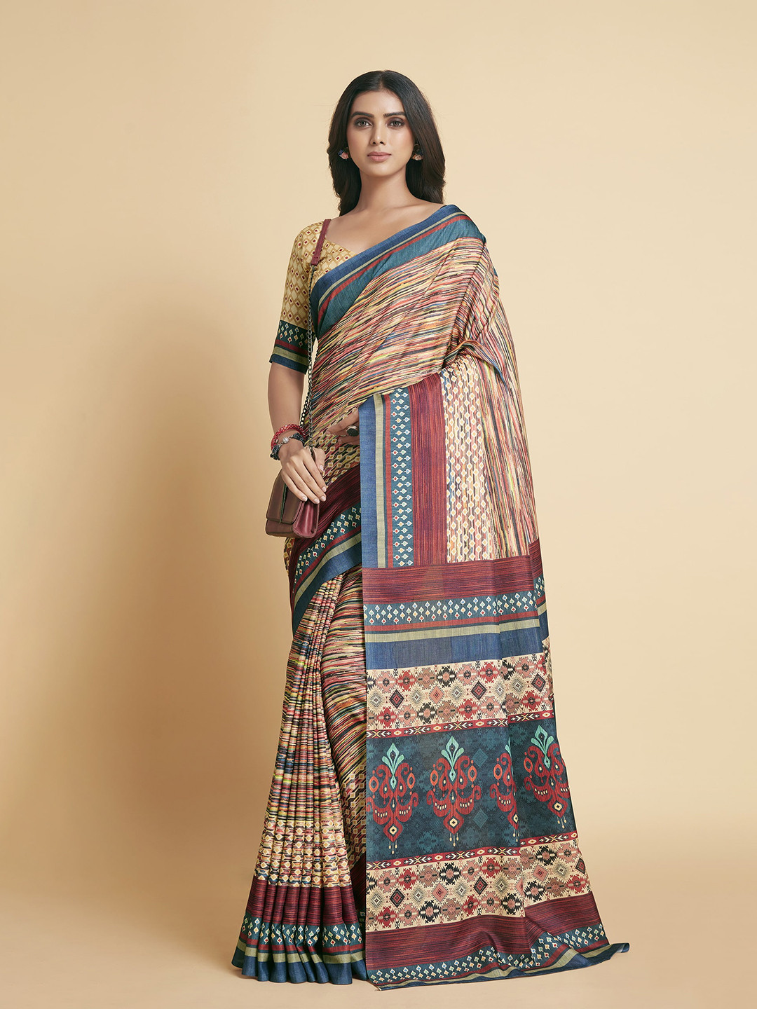 Sangria Beige Sarees