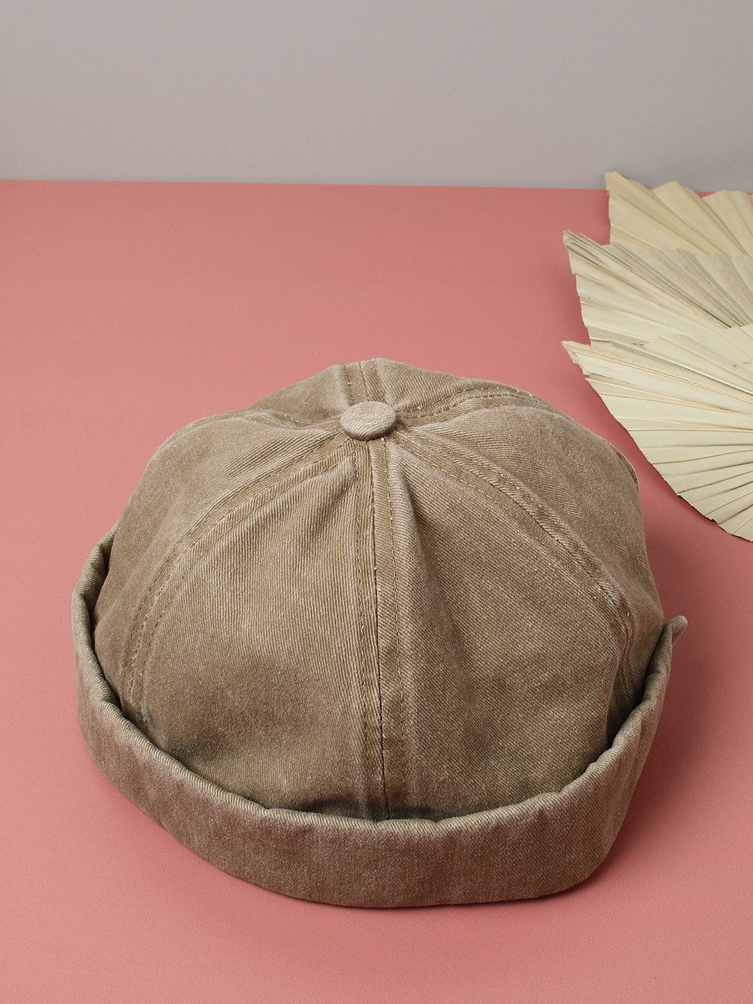 HAUTE SAUCE   Women Brown Solid Beret Hat