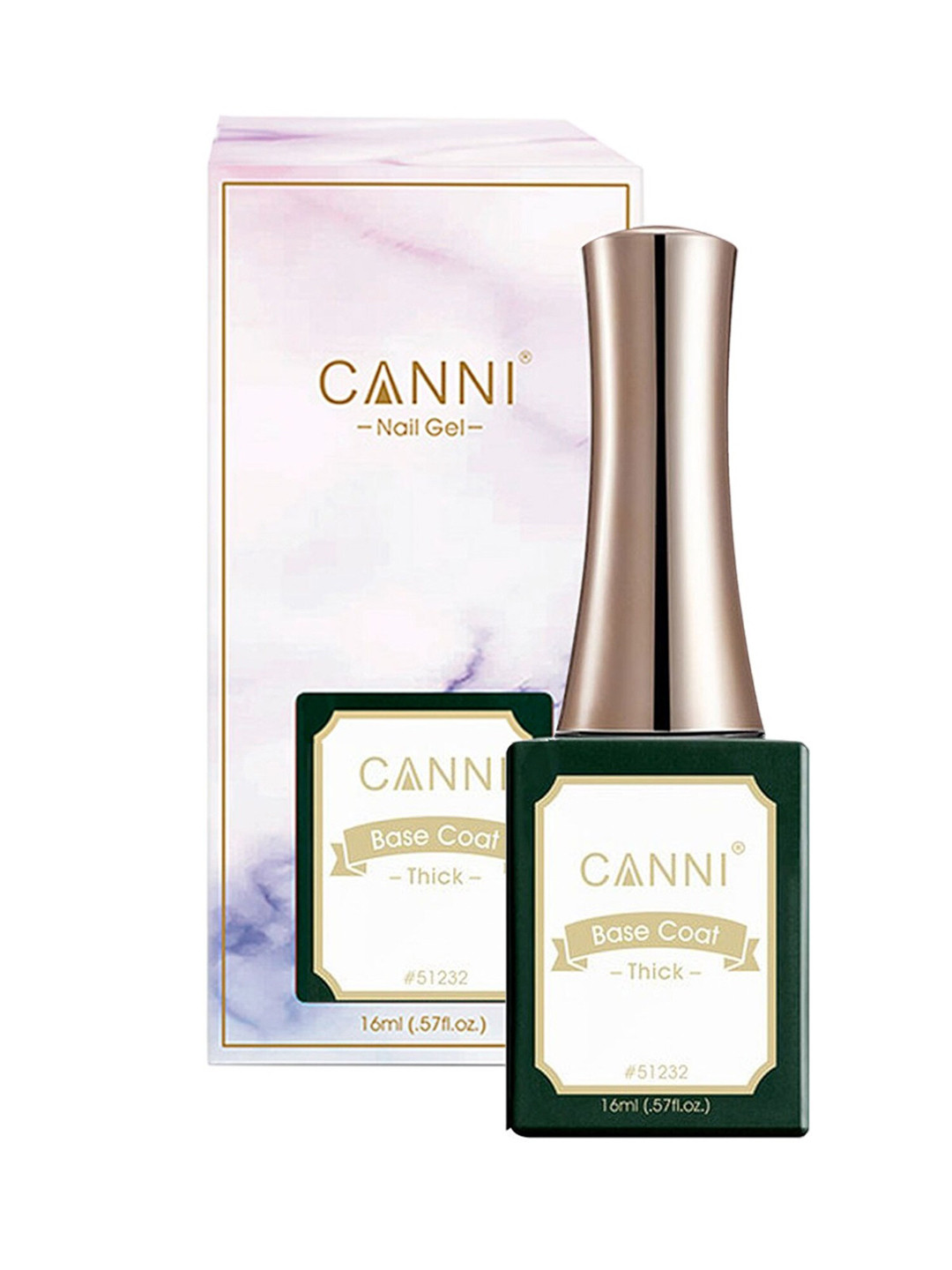 CANNI Base Coat UV & LED Light Nail Gel Polish 16 ml - Thick