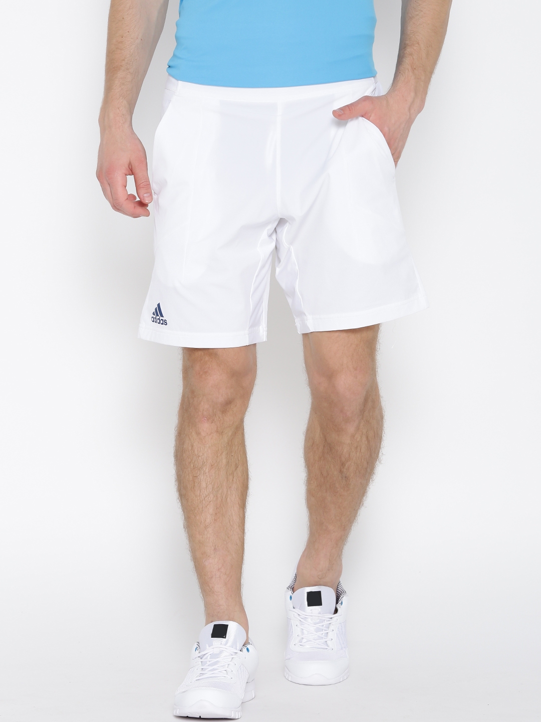 adidas shorts white