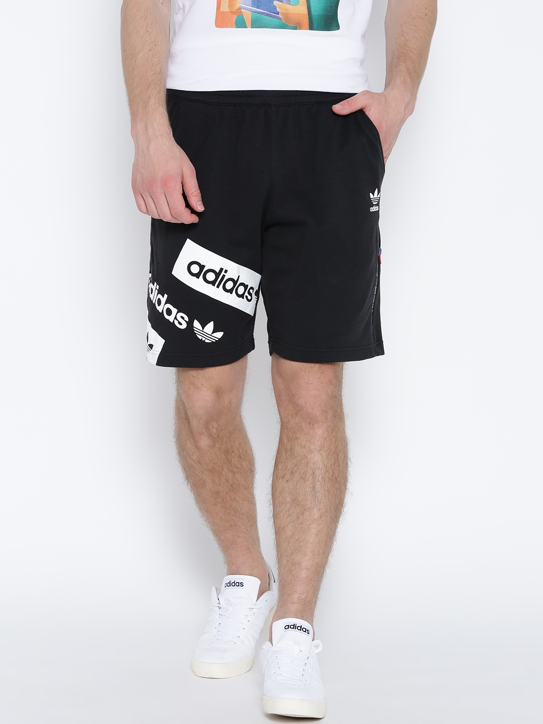 adidas shorts myntra