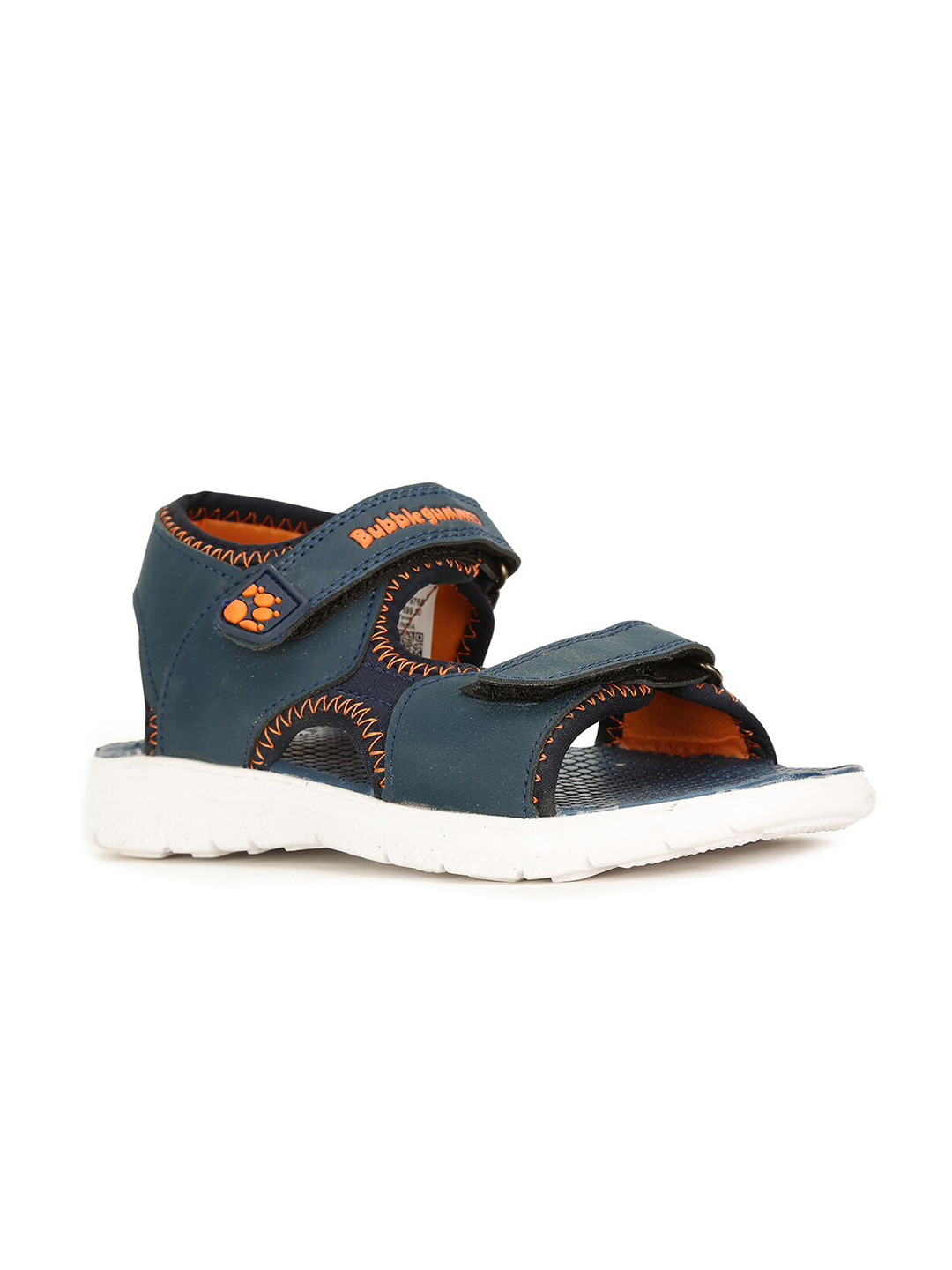 Bubblegummers Boys Blue & White Sports Sandals