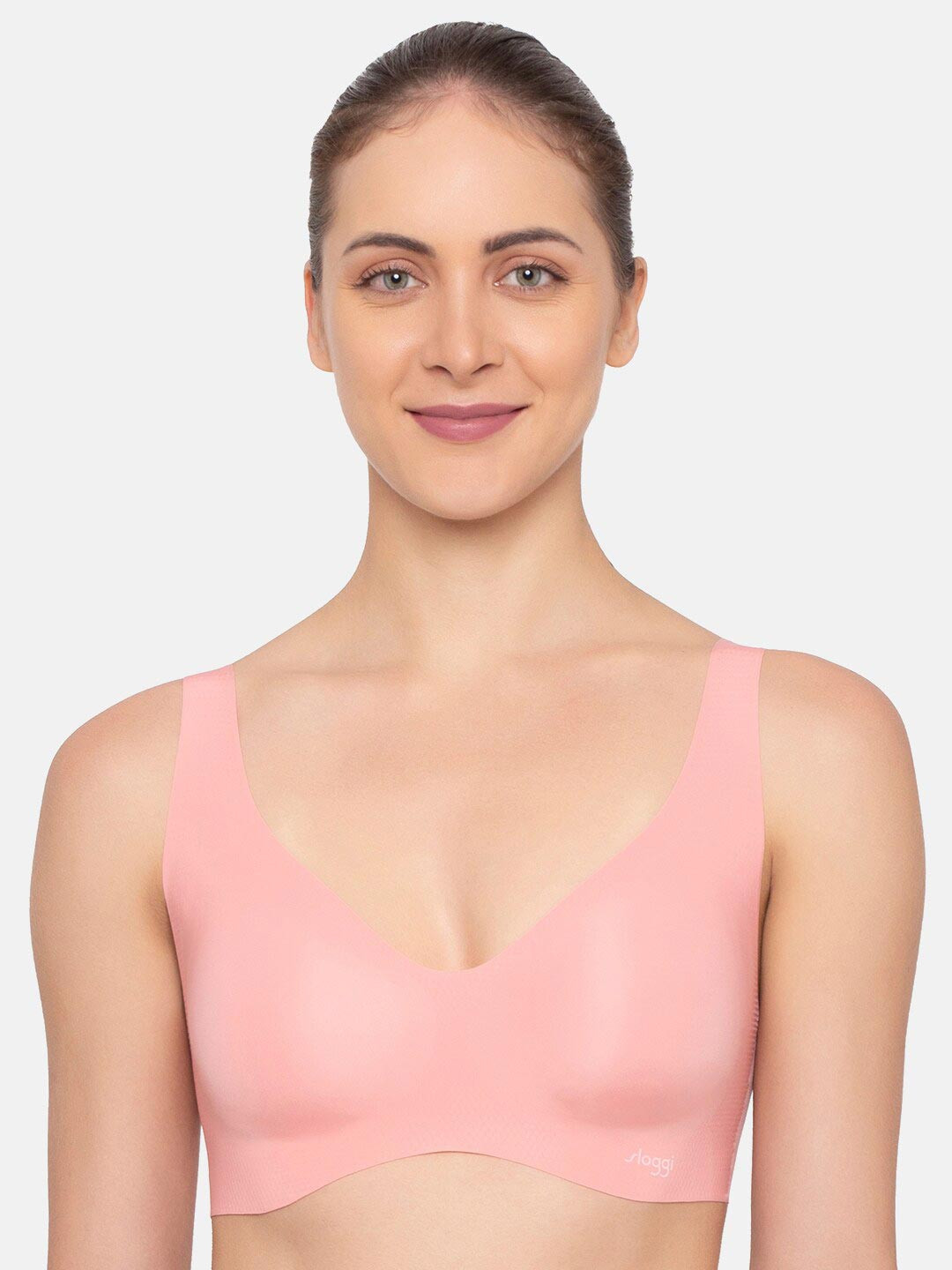 Sloggi Women Pink Zero Feel Bralette EX Ultra Light Padded Bra