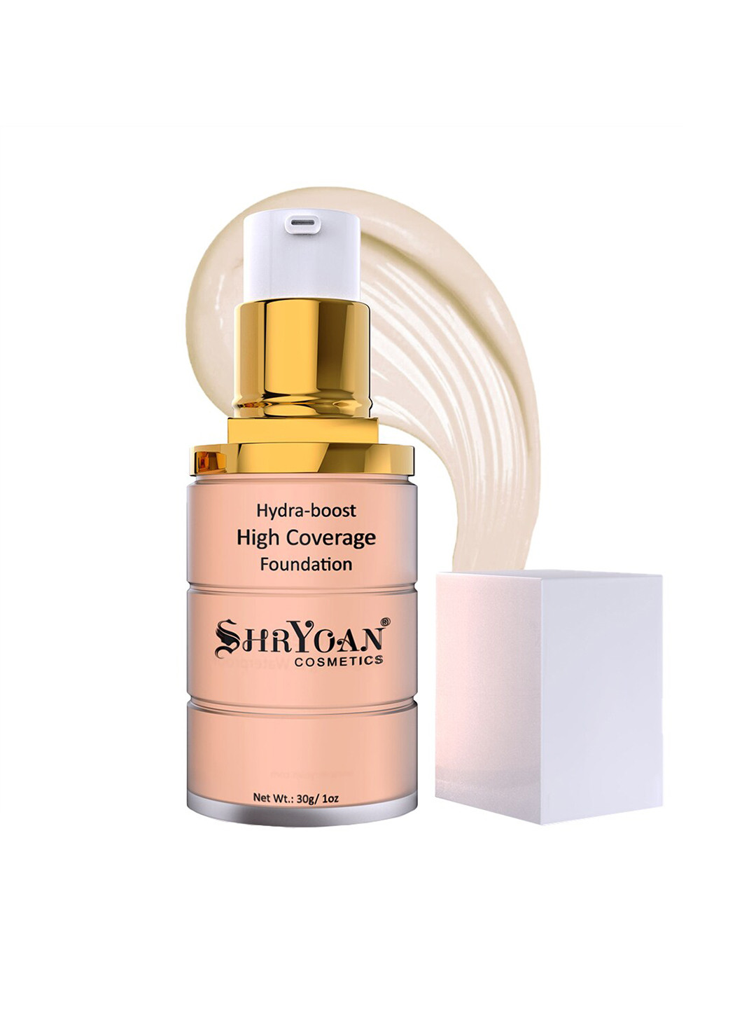 SHRYOAN Beige Hydra-boost High Coverage Foundation