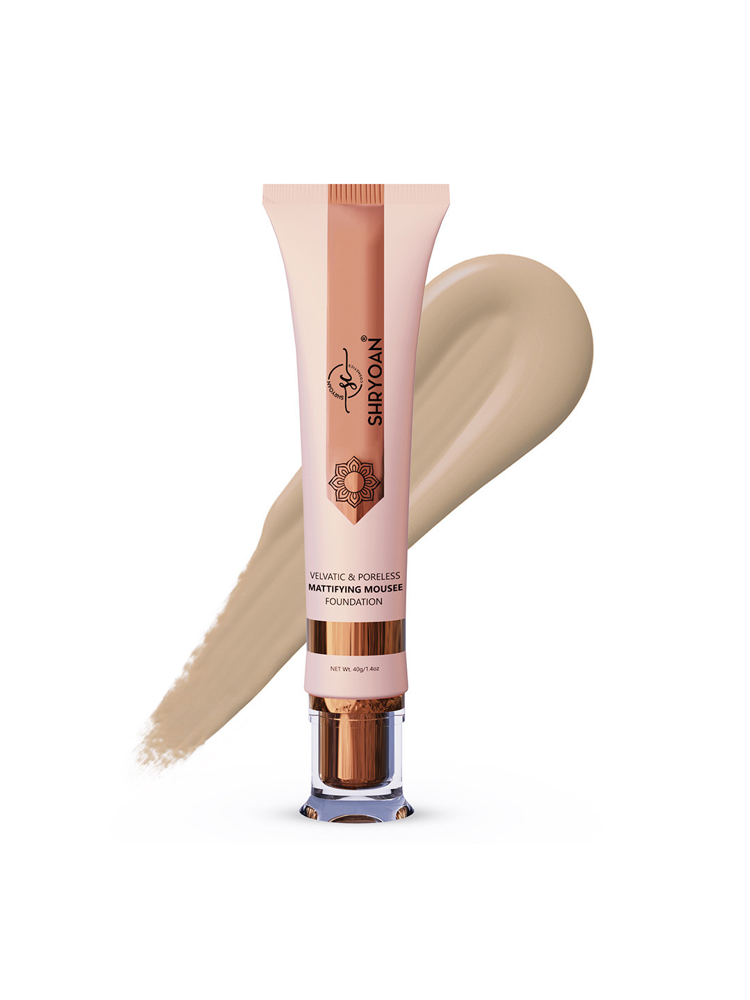 SHRYOAN Mattifying Mousse Foundation Sheer to Medium Coverage 40g - Shade 06