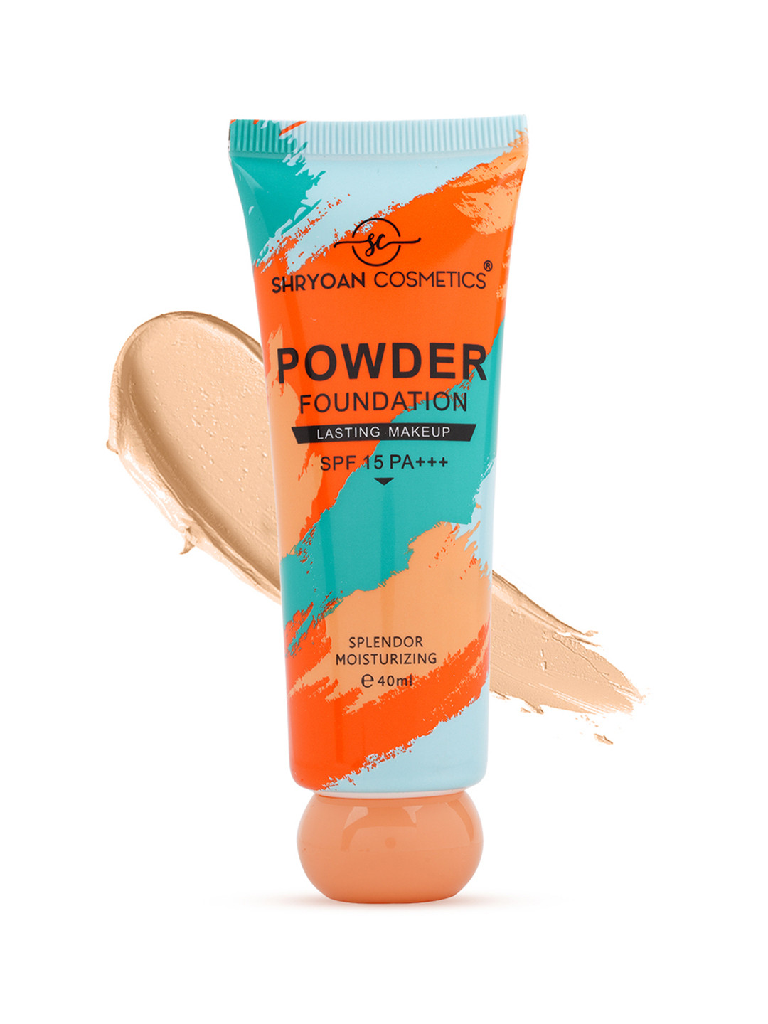 SHRYOAN Full Coverage SPF 15 PA+++ Powder Foundation 40ml - Shade 04