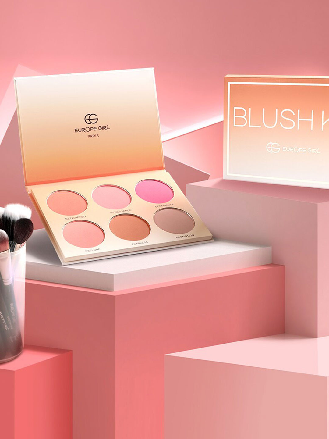 EUROPE GIRL Blusher Palette - 50 g