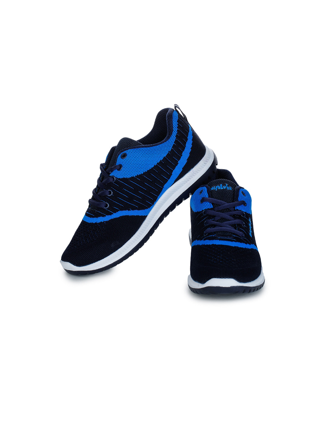 Liberty Unisex Kids Blue Woven Design Sneakers shoes