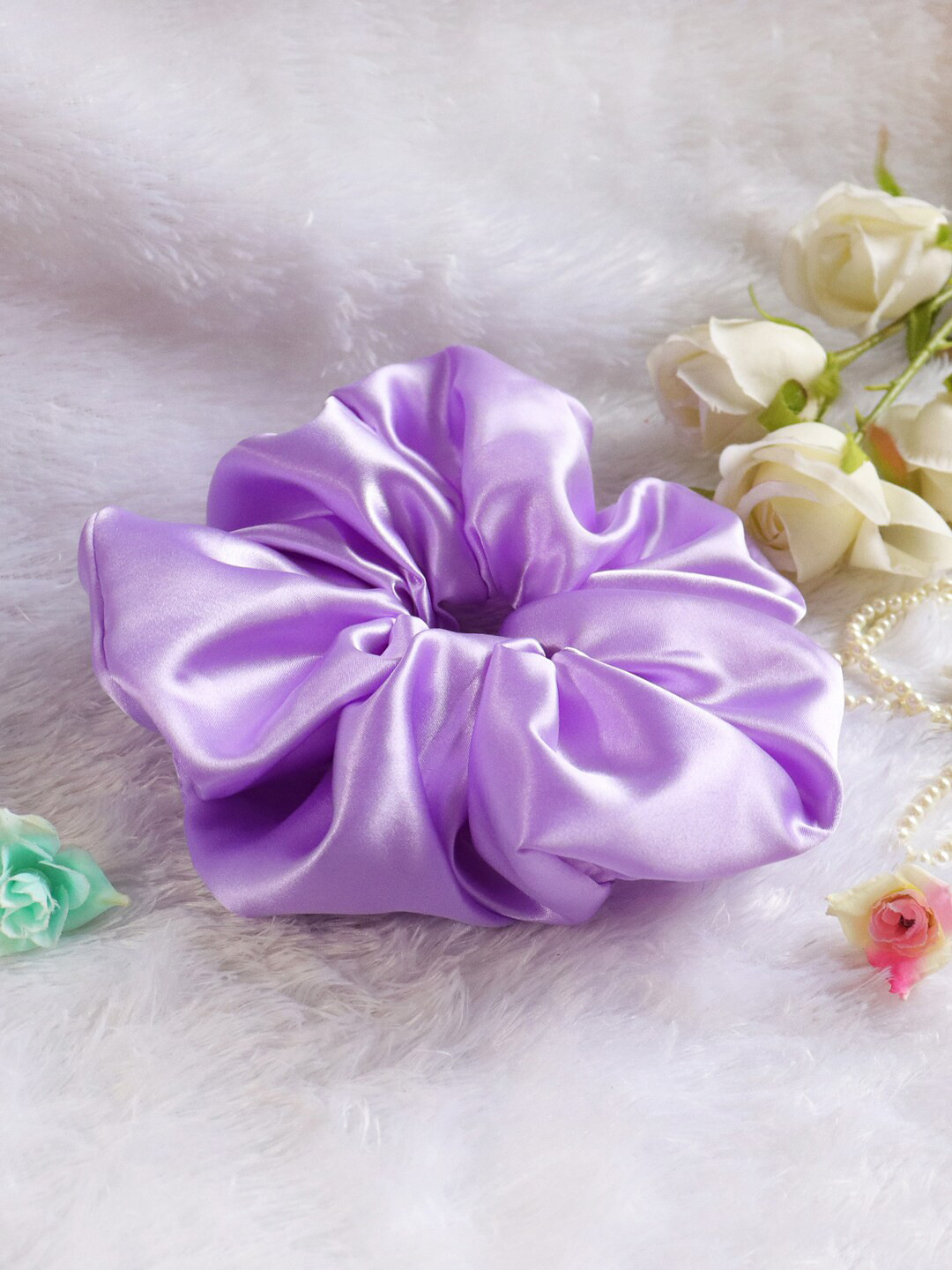 Soho Boho Studio Women Purple Ponytail Holders