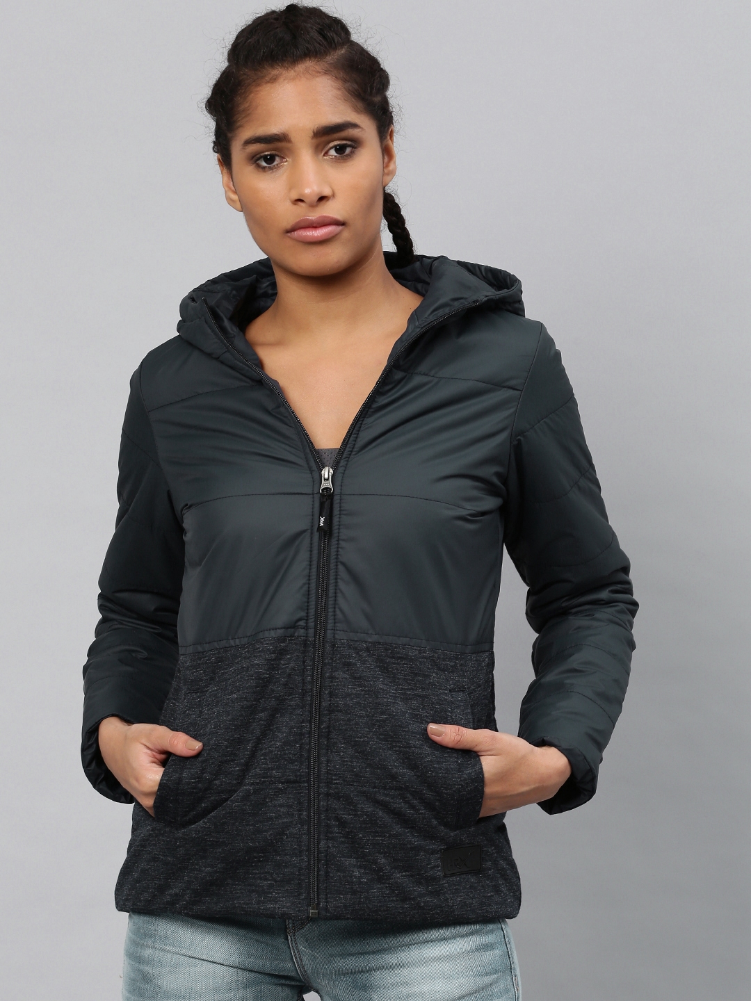 Hrx shop puffer jacket