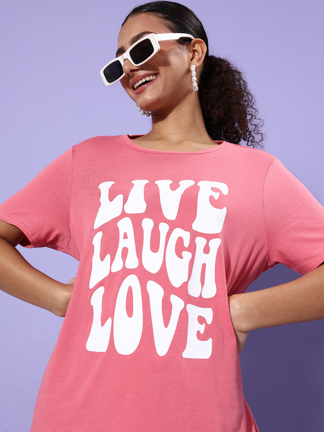 People Women Pink Typography Seriously Silly Tshirt