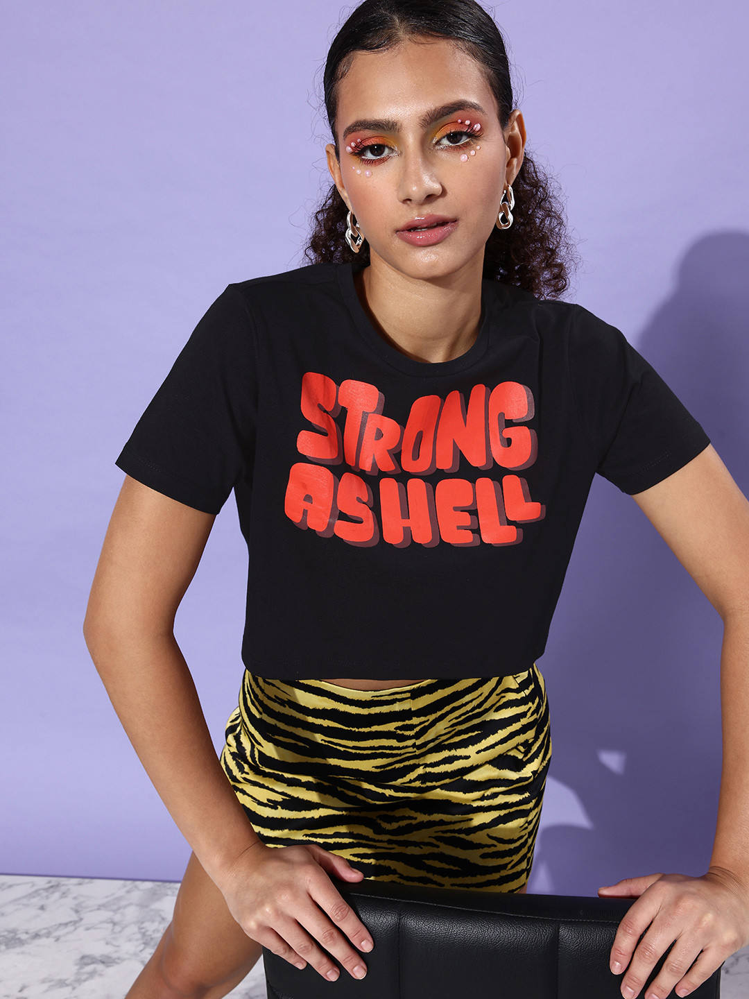 People Women Black Typography Seriously Silly Tshirt