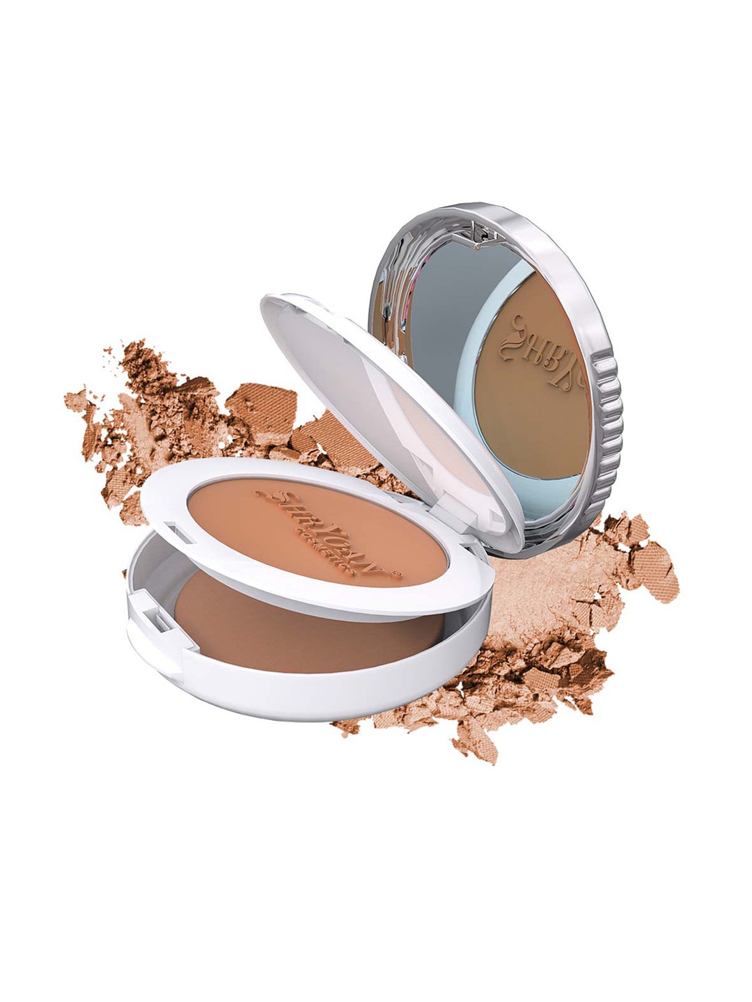 SHRYOAN Lightweight 2 In 1 Ultra Silky Waterproof Premium Compact Powder 23g - Shade 05