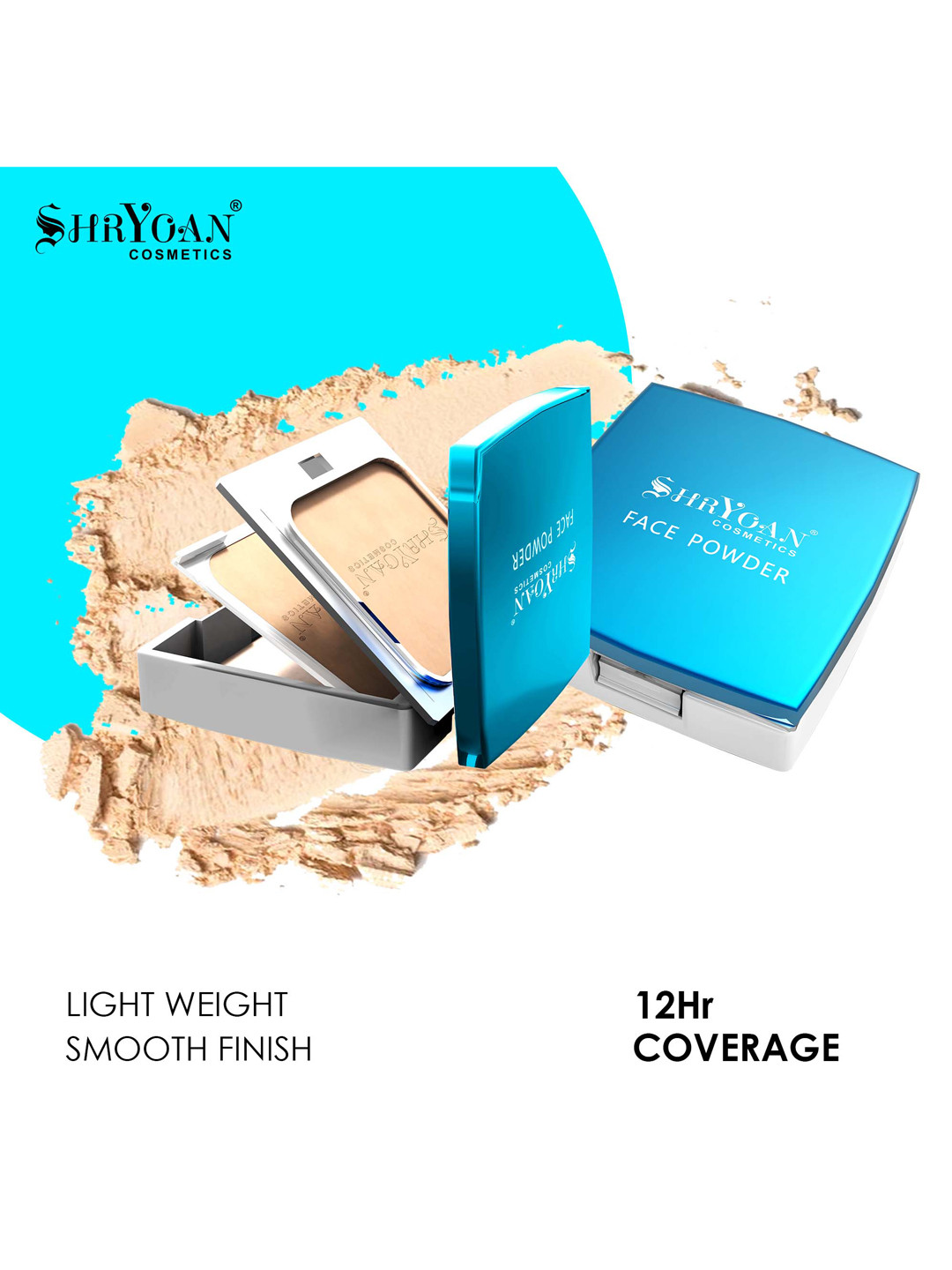 SHRYOAN Lightweight Oil Control 12 Hr Coverage SPF20 Face Compact Powder 24 g - Shade 04