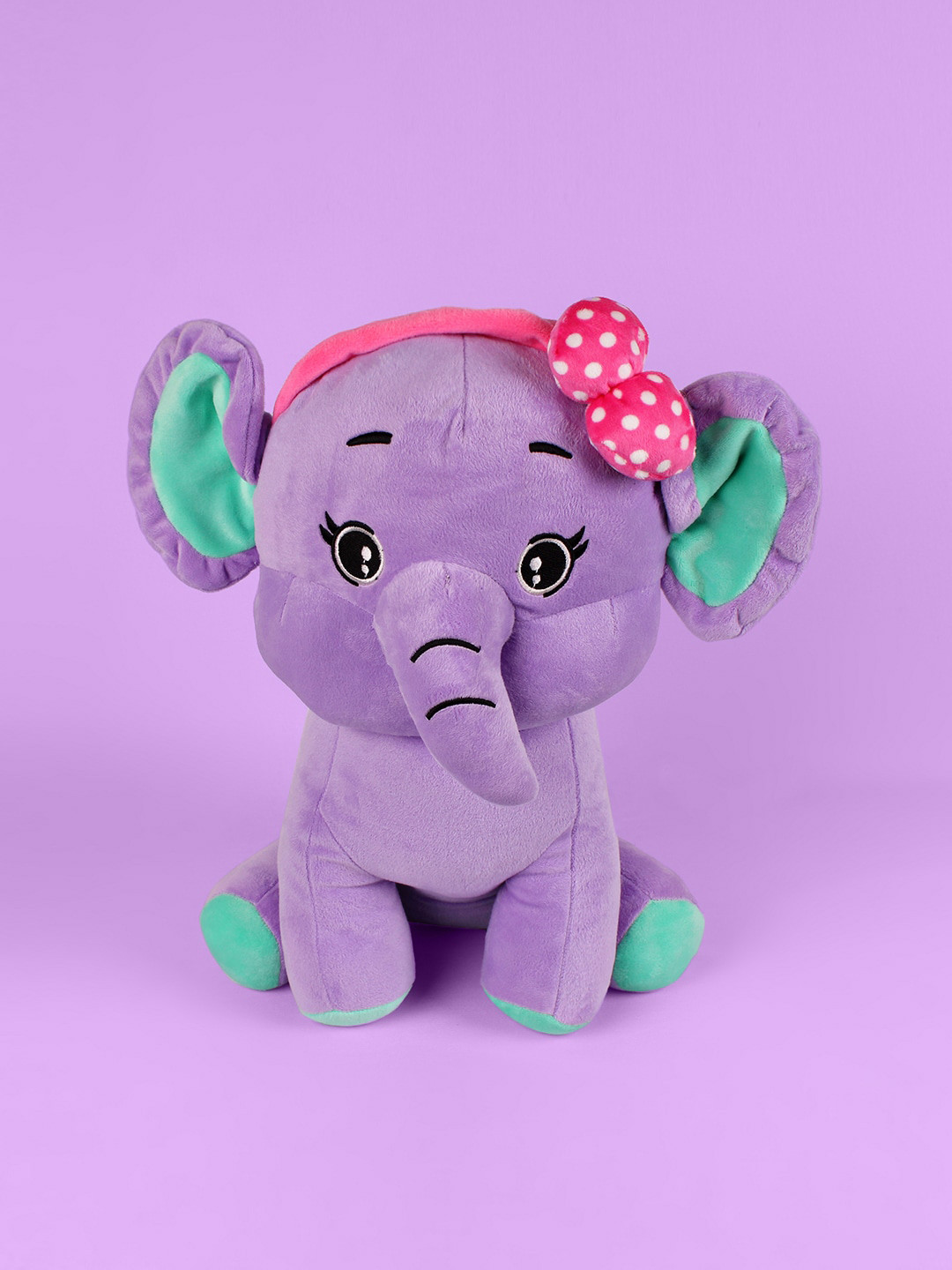 DukieKooky Kids Purple Pretty Ellie Soft Toys.
