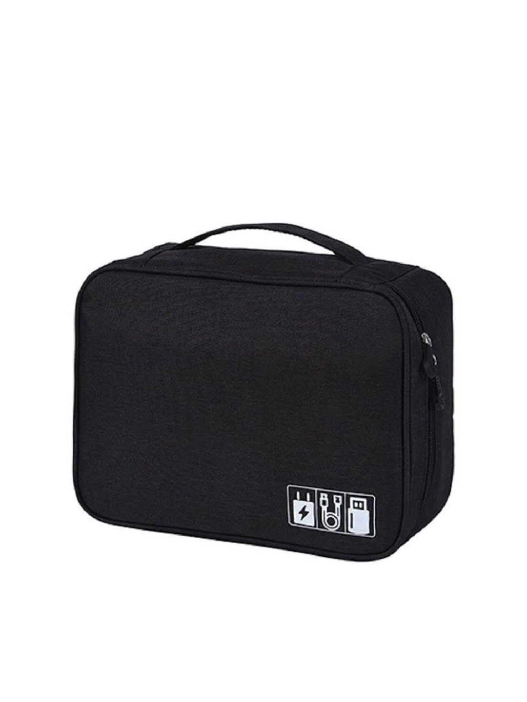 Awestuffs Unisex Black Travel Gadget Organizer