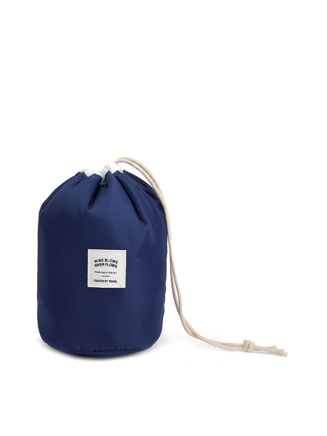 Awestuffs Unisex Barrel Shaped Travel Cosmetic Bag