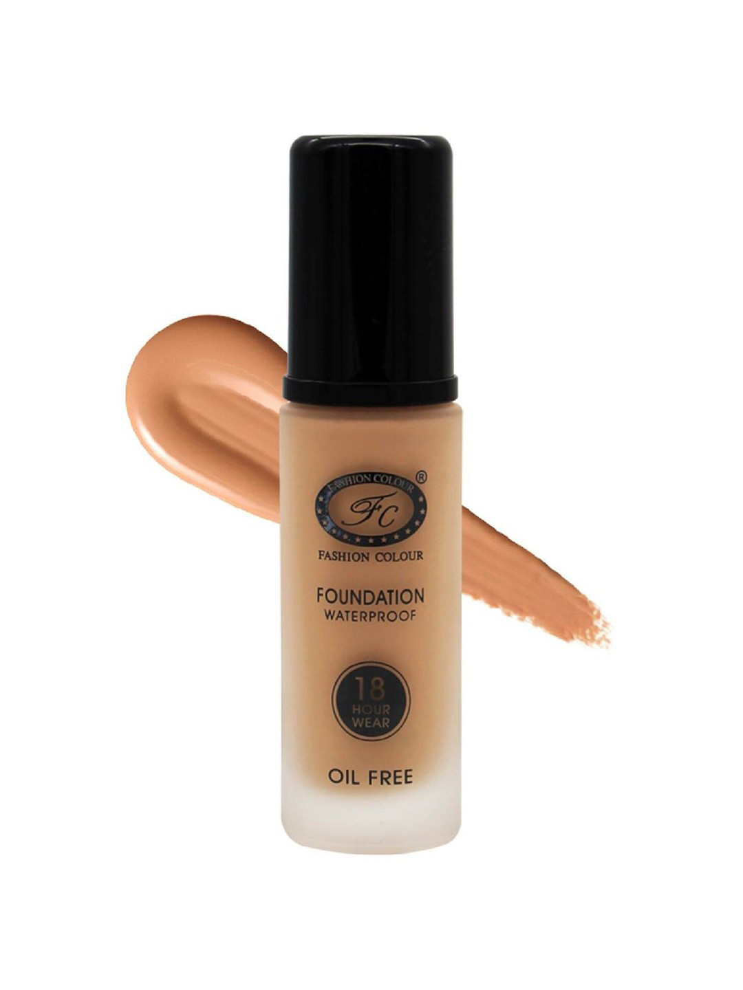 Fashion Colour Oil-Free 18-Hour Wear Waterproof Liquid Foundation 30ml - Golden Beige 03