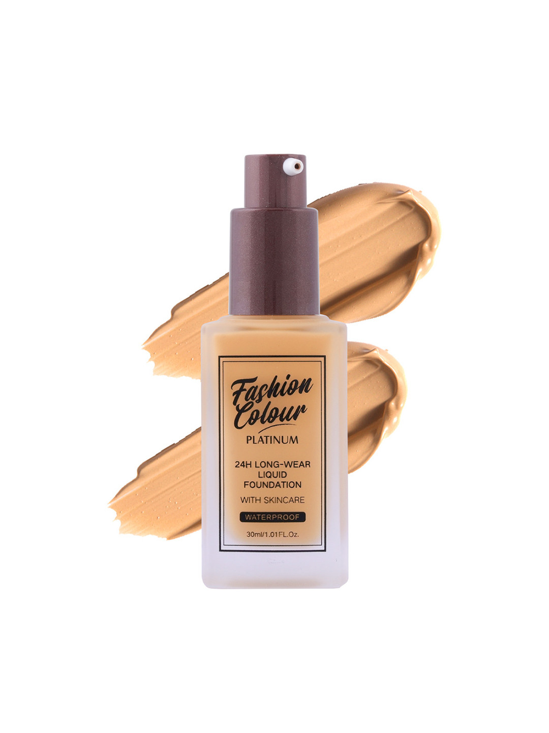 Fashion Colour Platinum 24HR Longwear Matte Liquid Foundation with Skincare 30ml - Sunset