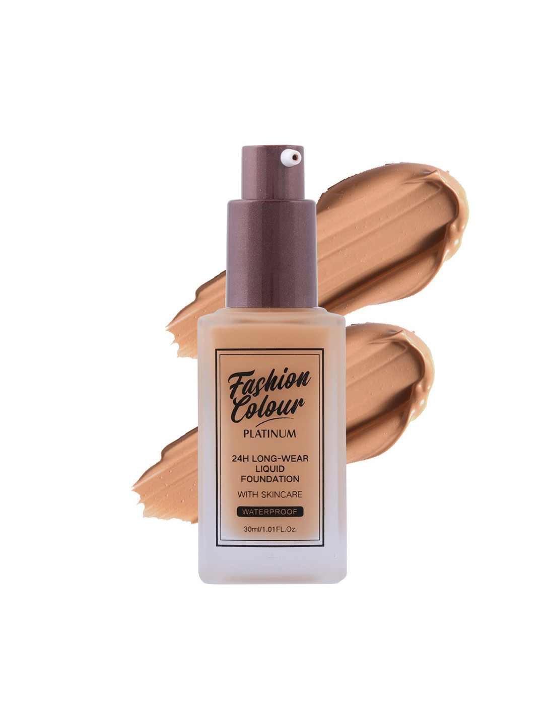 Fashion Colour Platinum 24HR Longwear Matte Liquid Foundation with Skincare 30ml - Ivory