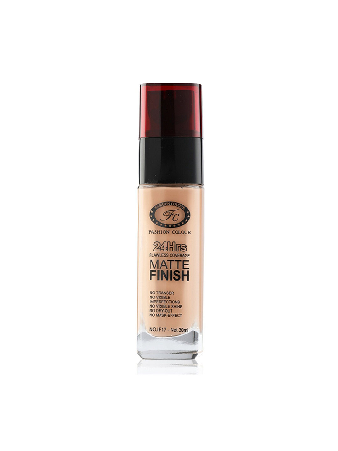 Fashion Colour 24Hrs Flawless Coverage No Transfer Matte Finish Foundation 30ml - Shade 02