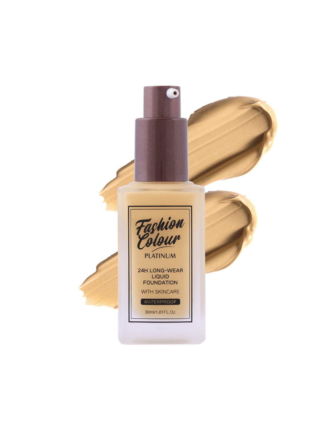 Fashion Colour Platinum 24Hr Longwear Liquid Foundation with Skin Care 30 ml - Warm Nude