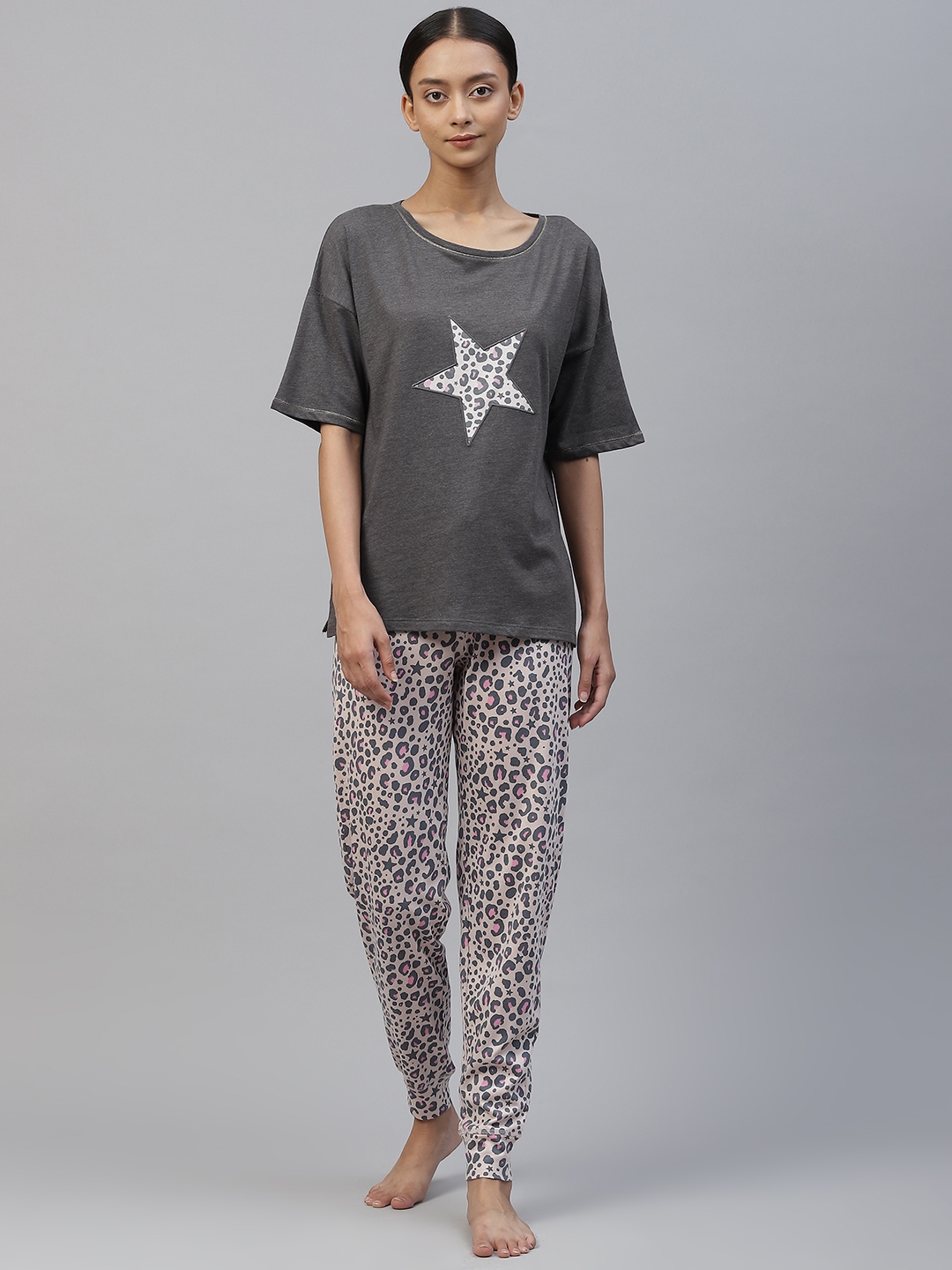 Animal print pyjamas discount womens