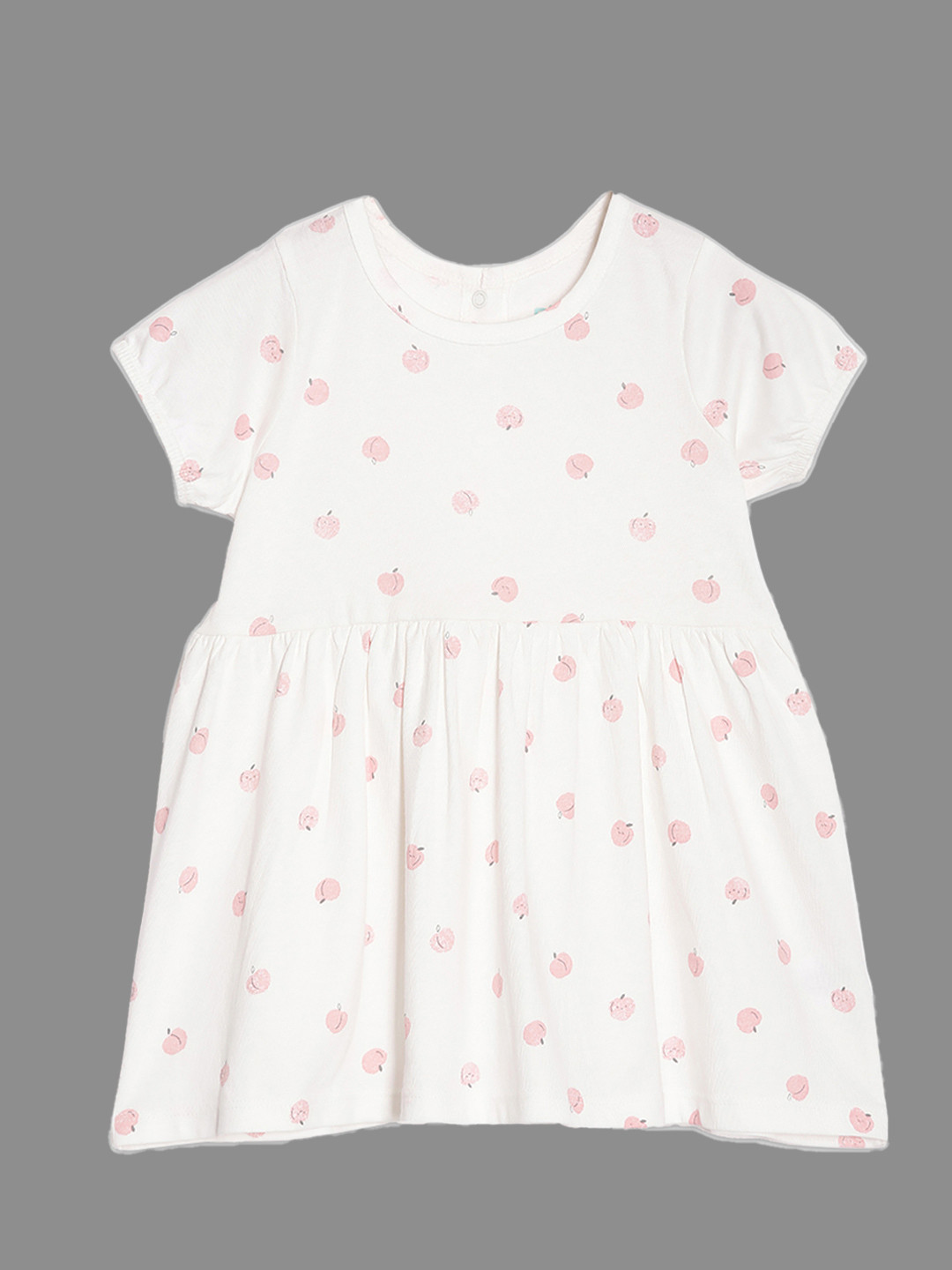 Broon White Organic Cotton Dress