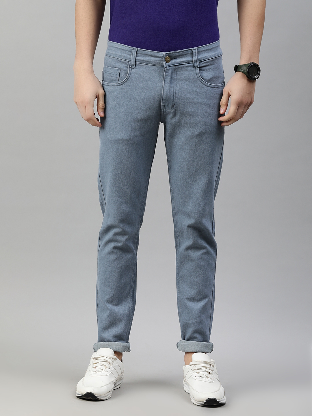 Urbano Plus Regular Men Light Blue Jeans - Buy Urbano Plus Regular Men Light  Blue Jeans Online at Best Prices in India