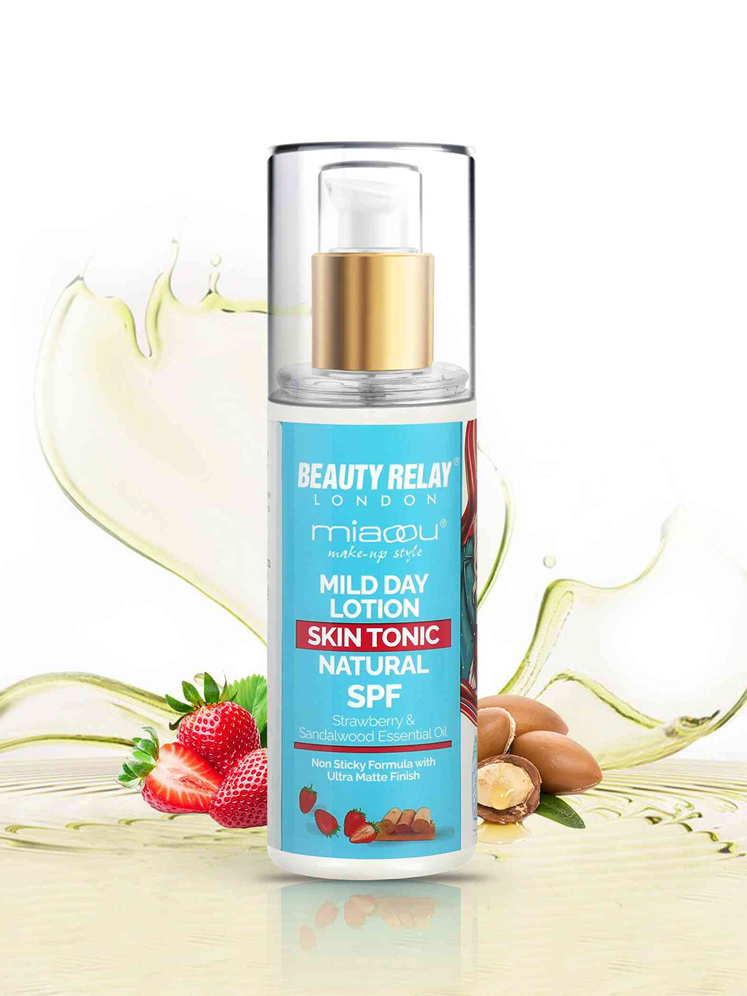 BeautyRelay London Miaoou Mild Day Face & Body Lotion 200ml