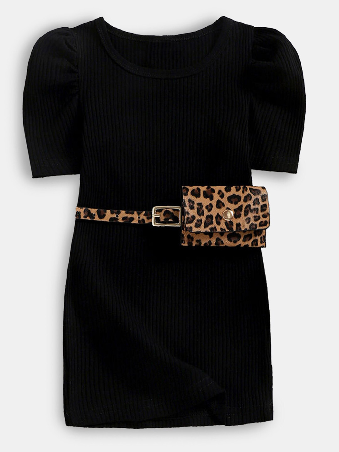 Hopscotch Black Sheath Dress