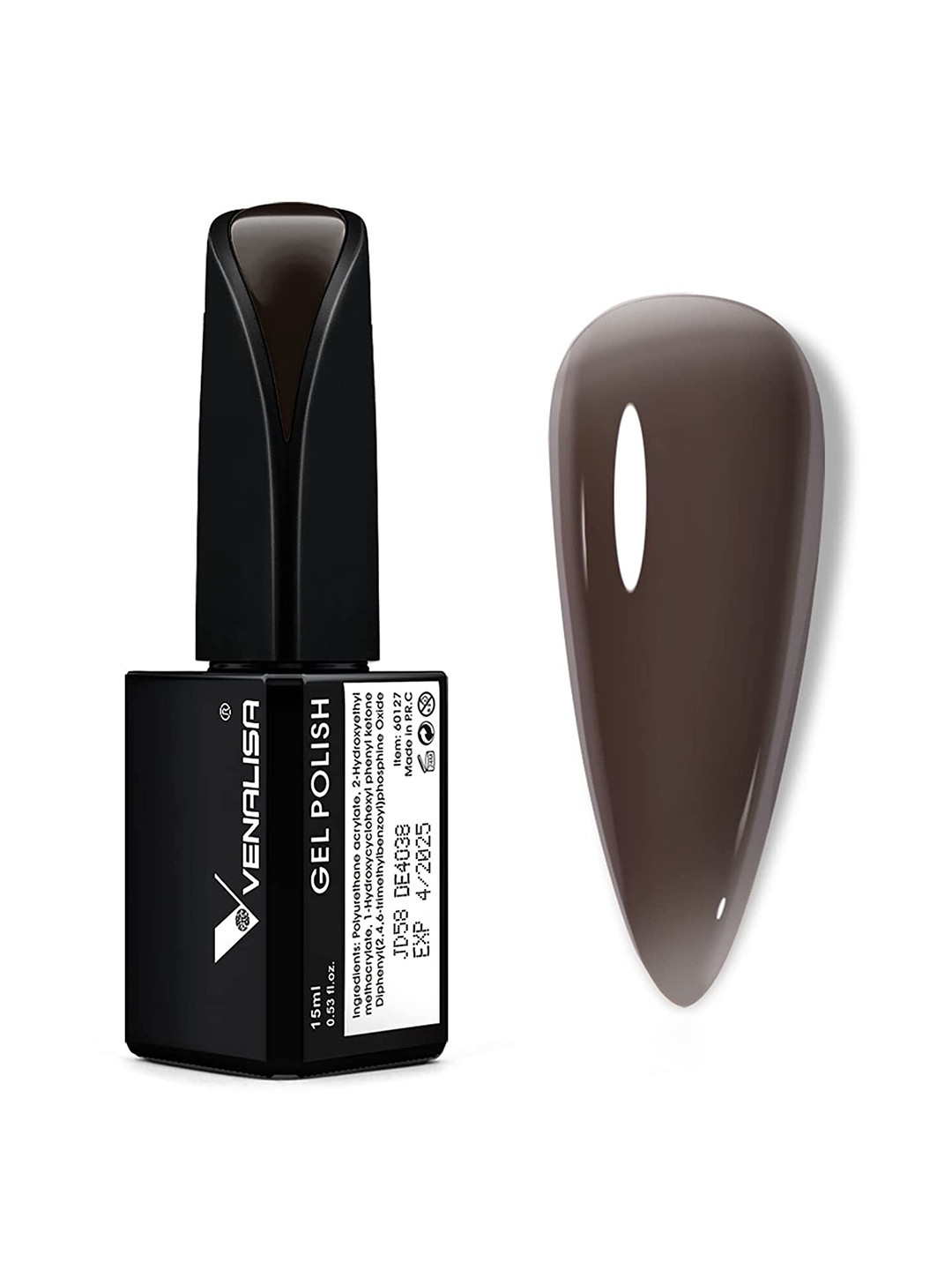 VENALISA Women  Black UV Gel Nail Polish