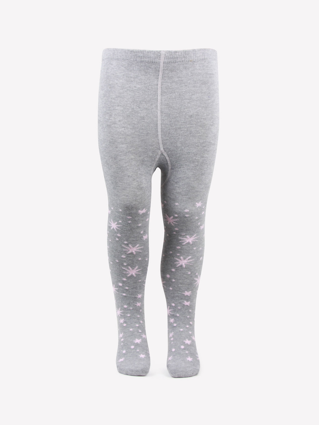 Bonjour Girls Grey Barbie Printed Cotton Anti-Odour Tights