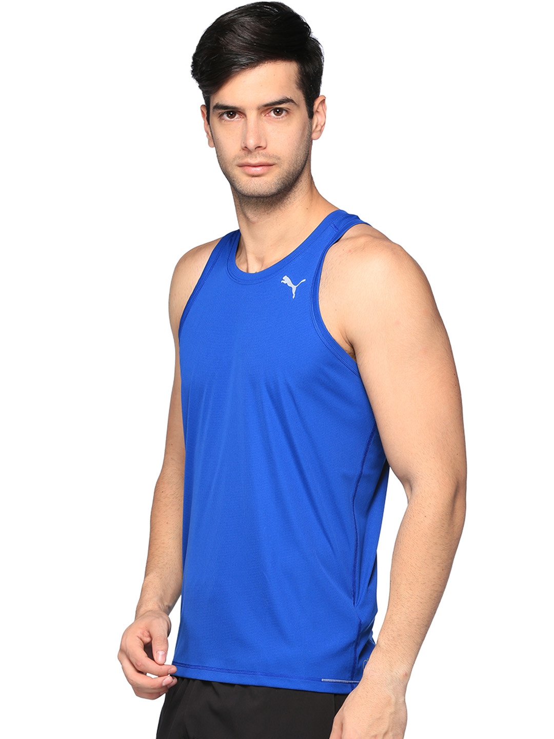 puma sleeveless t shirt india