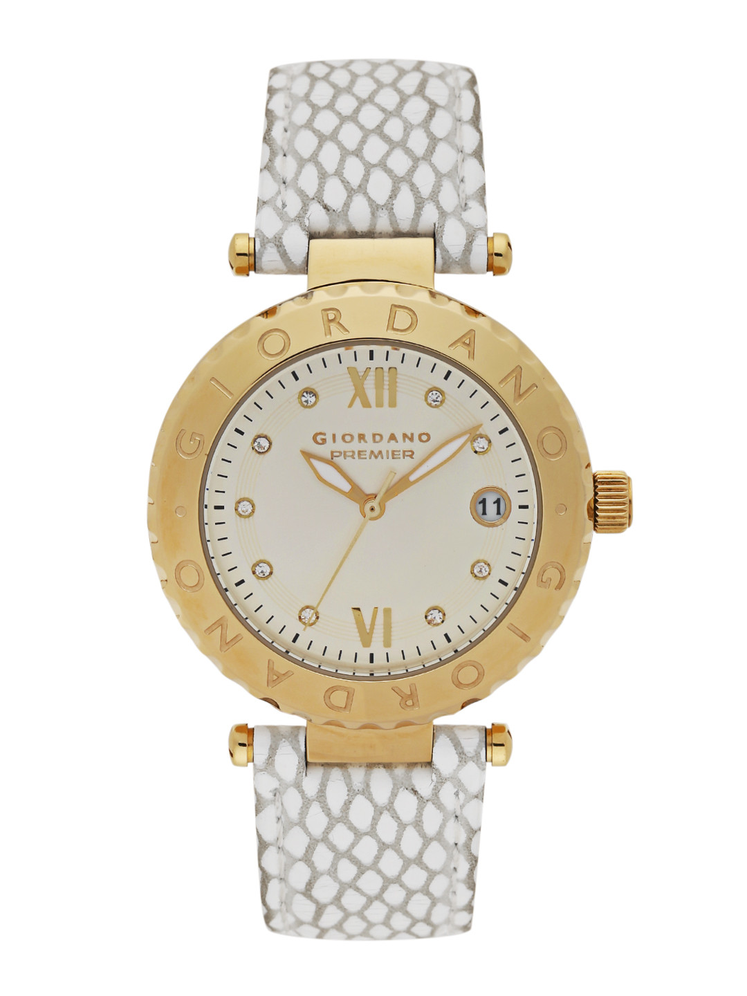 GIORDANO Women Cream-Coloured Analogue Watch P274-01