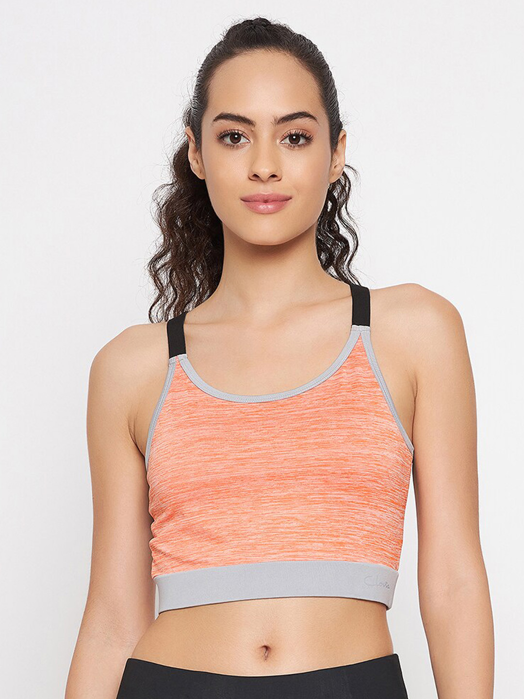 Clovia Women Medium Impact Padded Non-Wired Sports Bra BRS016P16XXL