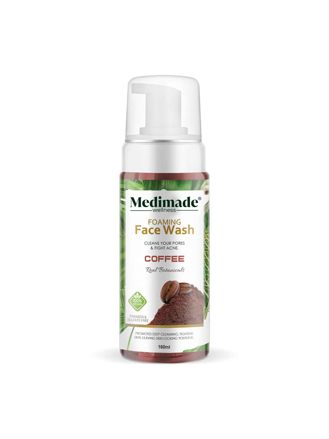 Medimade Brown Coffee Foaming Face Wash