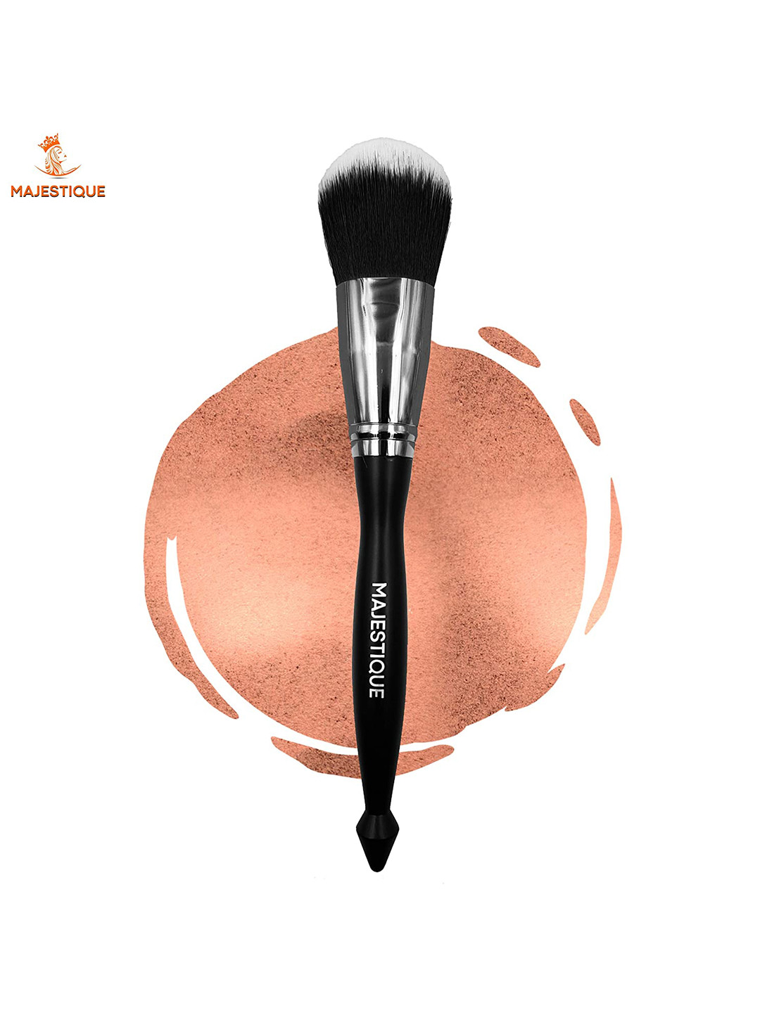MAJESTIQUE Set Of 2 Compact Makeup Brush