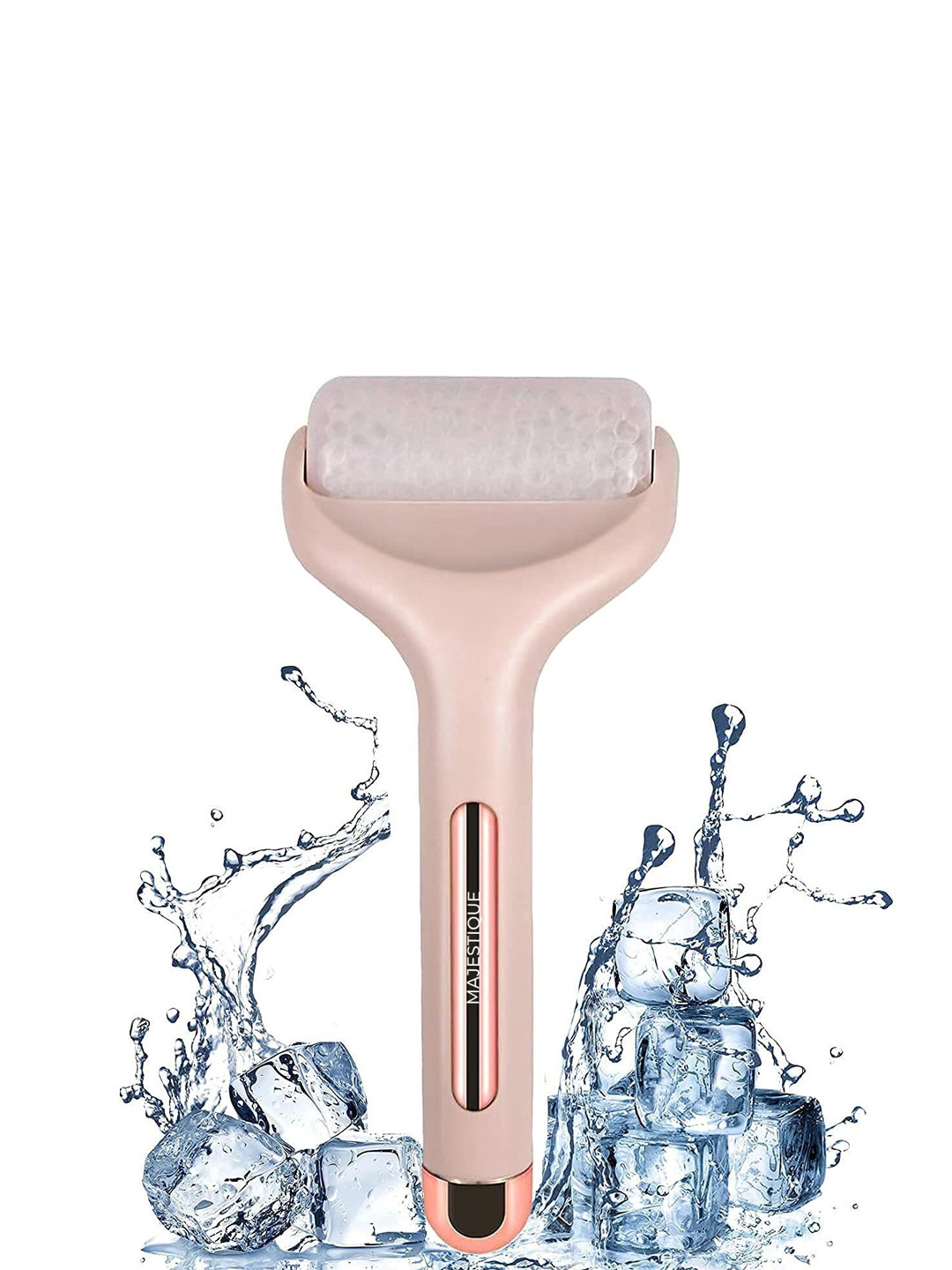 MAJESTIQUE Ice Roller Face Massager For Smooth Skin - Pink