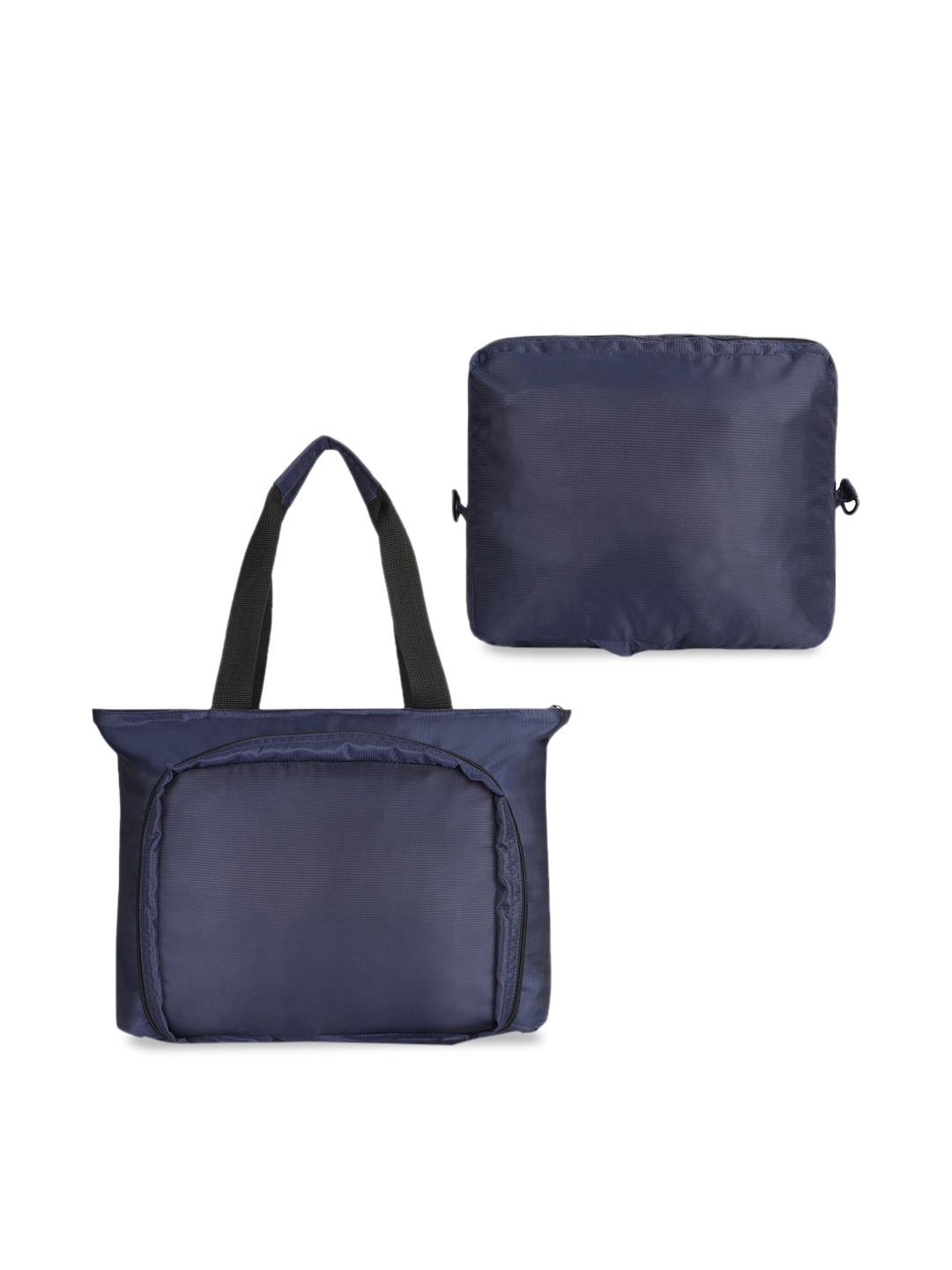 THE CLOWNFISH Sarin Blue Structured Shoulder Bag