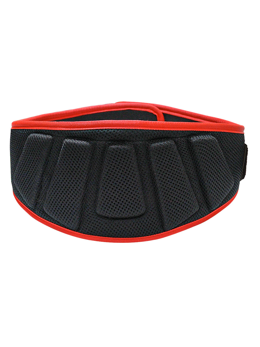 MUSCLEXP Black Gym Nylon Padded Weightlifting Belt Sport Accessories