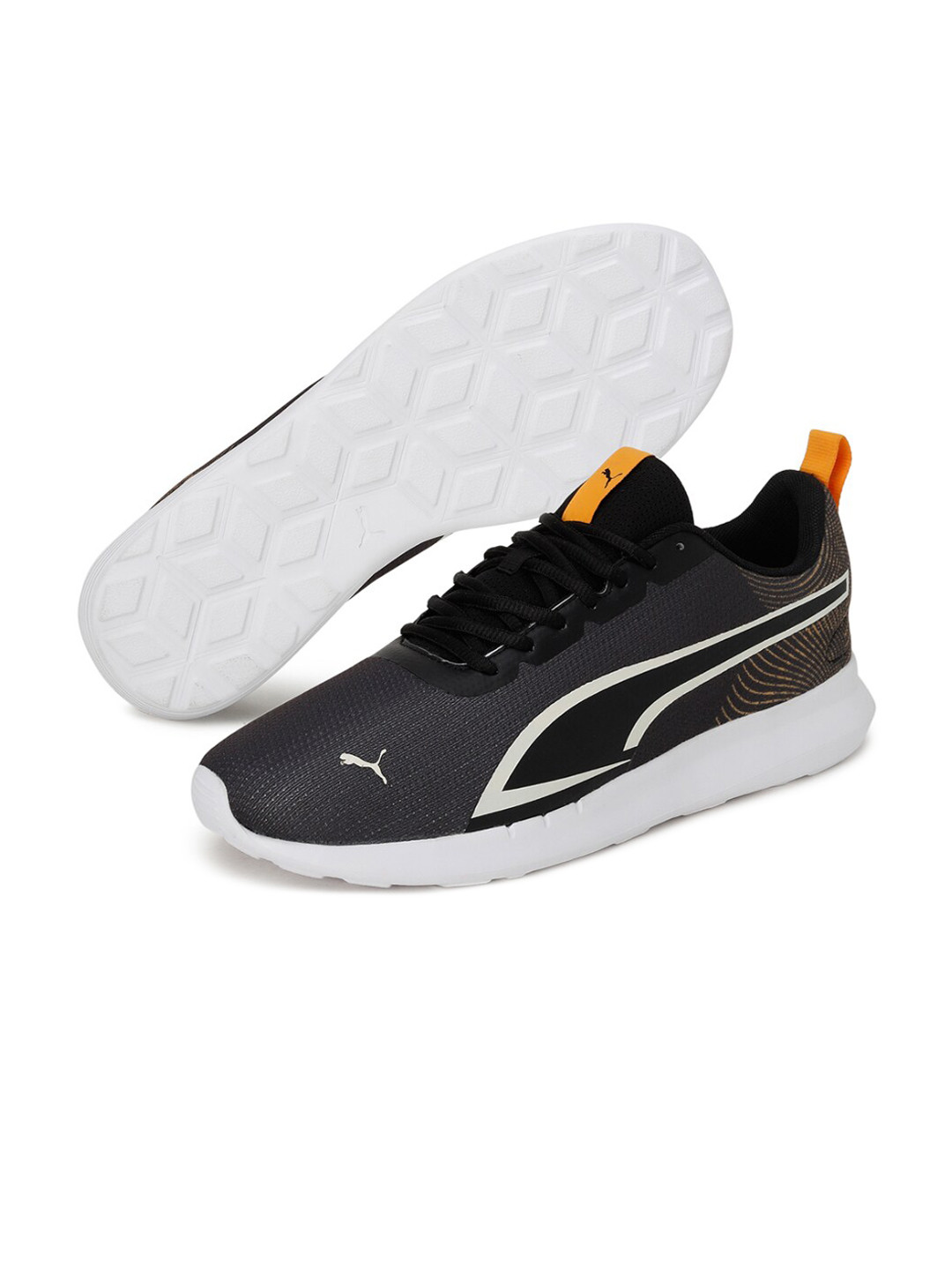 Puma Men Black Fire V2 Sneakers