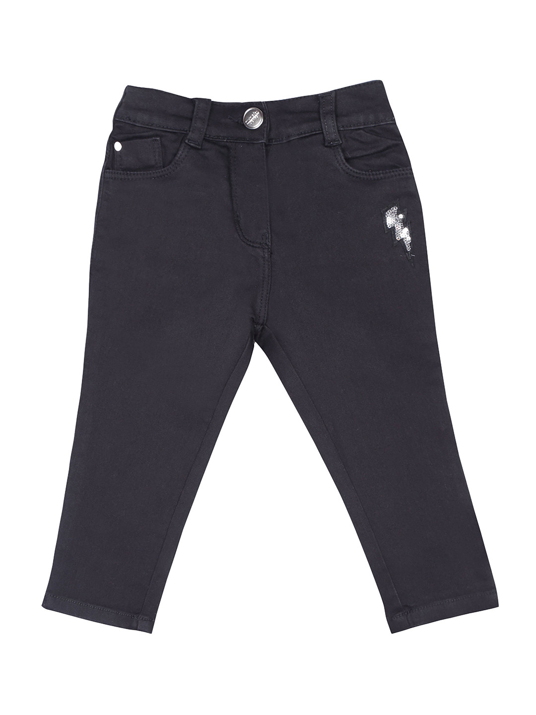 Tiny Girl Girls Black Low Distress Jeans