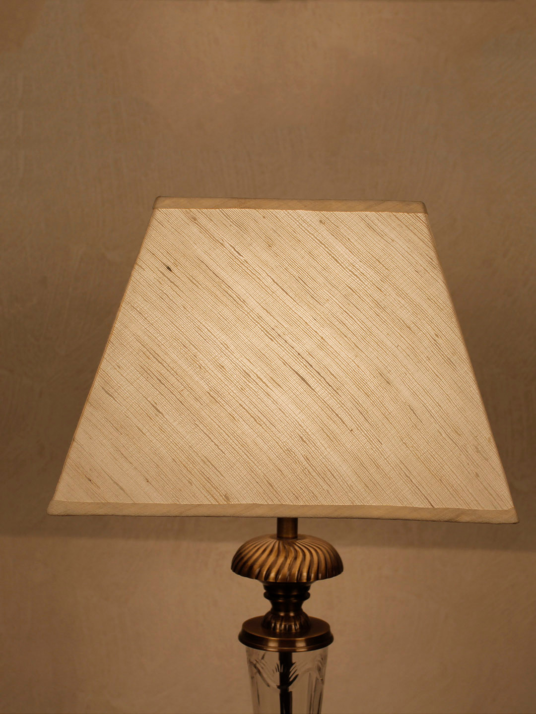 THE LIGHT STORE Off-White Bedside Standard Table Lamp