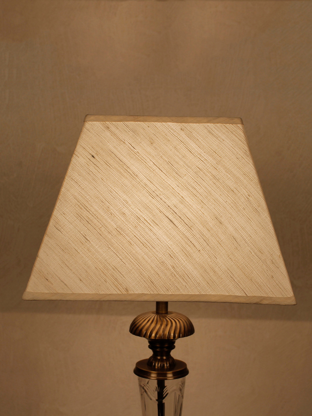 THE LIGHT STORE Off-White Bedside Standard Table Lamp