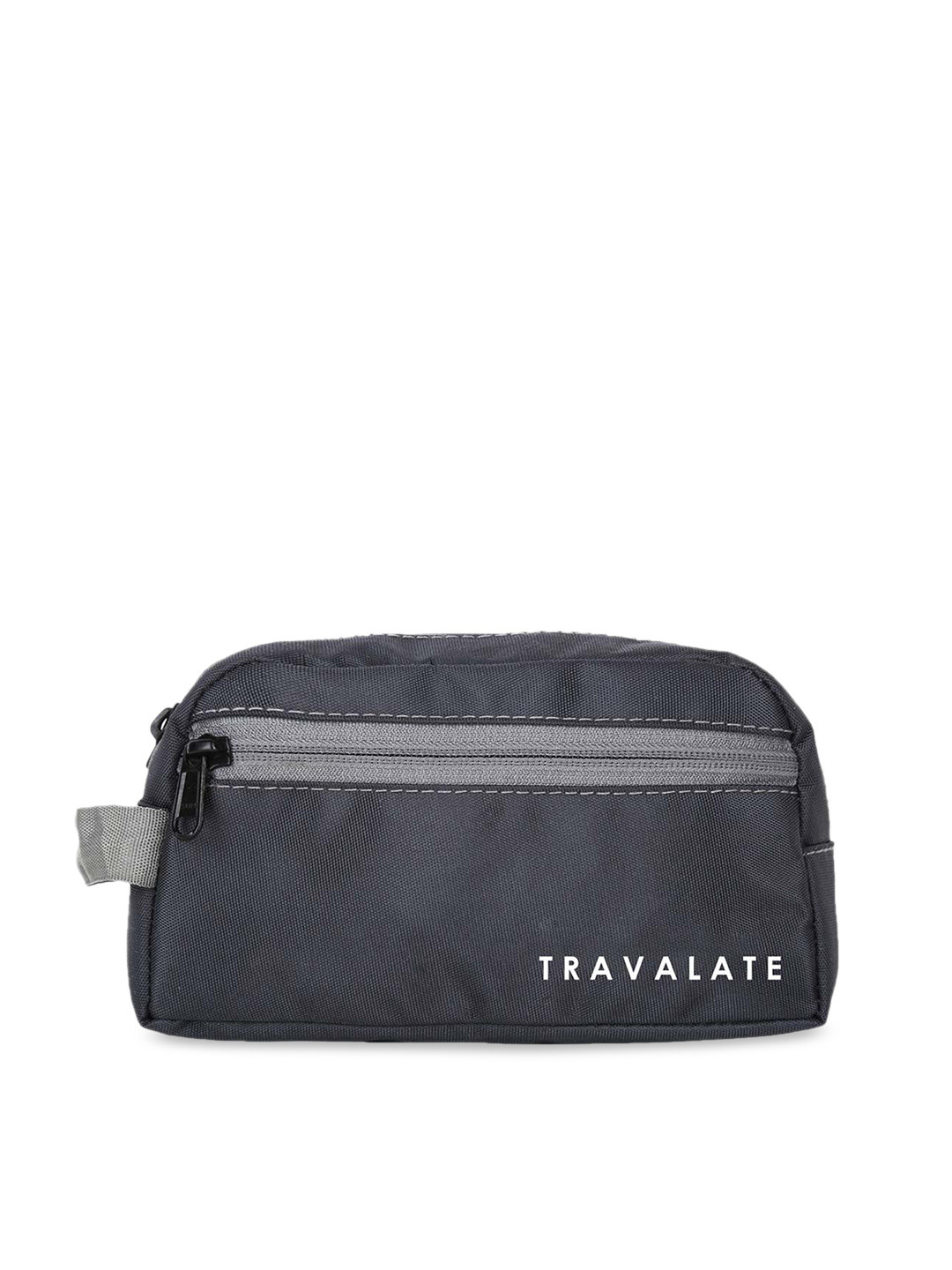 TRAVALATE Charcoal Grey Travel Toiletry Kit