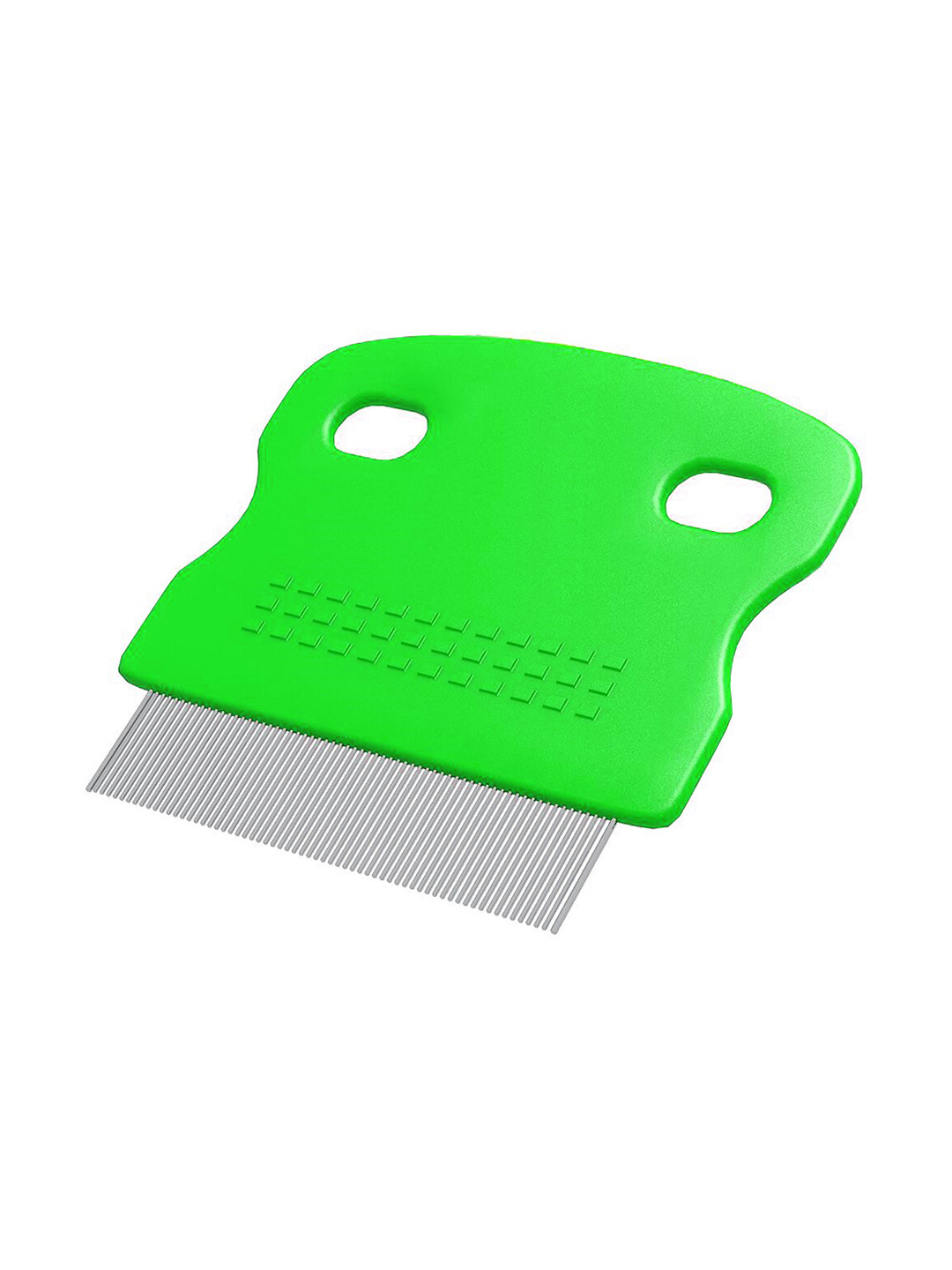 Alexvyan Women Green Metal Teeth Small Bristles Nit Comb