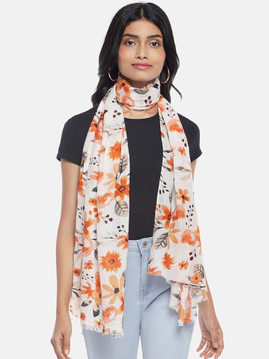 Honey by Pantaloons Floral Printed Scarf