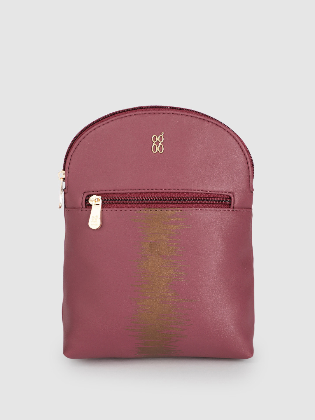 Baggit Women Red Printed Backpack