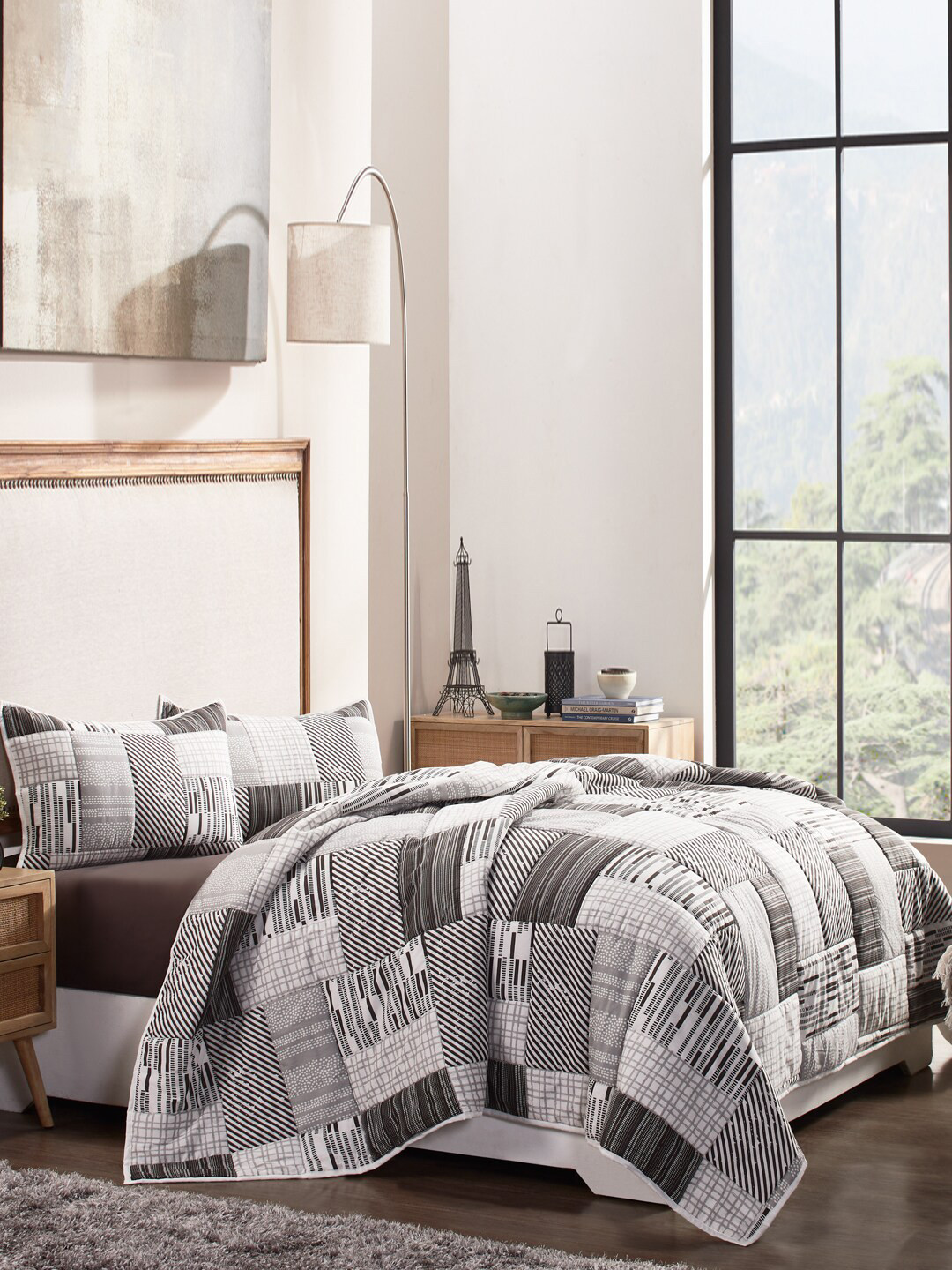 Pano 4 Piece 120 GSM Jaiden Bedding Set